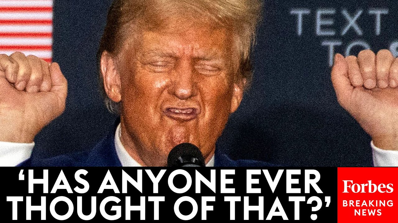 VIRAL MOMENT: Trump Points Out That U.S. Is Spelled 'Us'