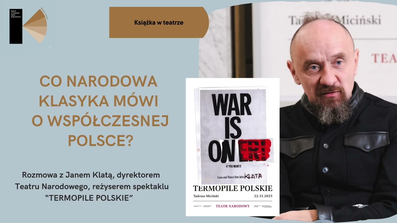 Raport o książkach – Jan Klata o „Termopilach Polskich”