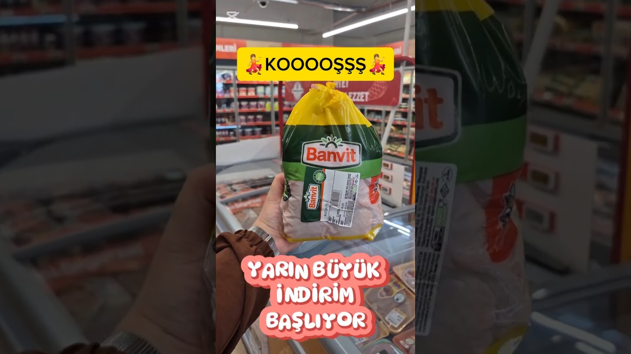 ⚠️YARIN İNDİRİM BAŞLIYOR KA&Ccedil;IRMA⚠️ #marketindirimleri #indirim #migros #reklam değil