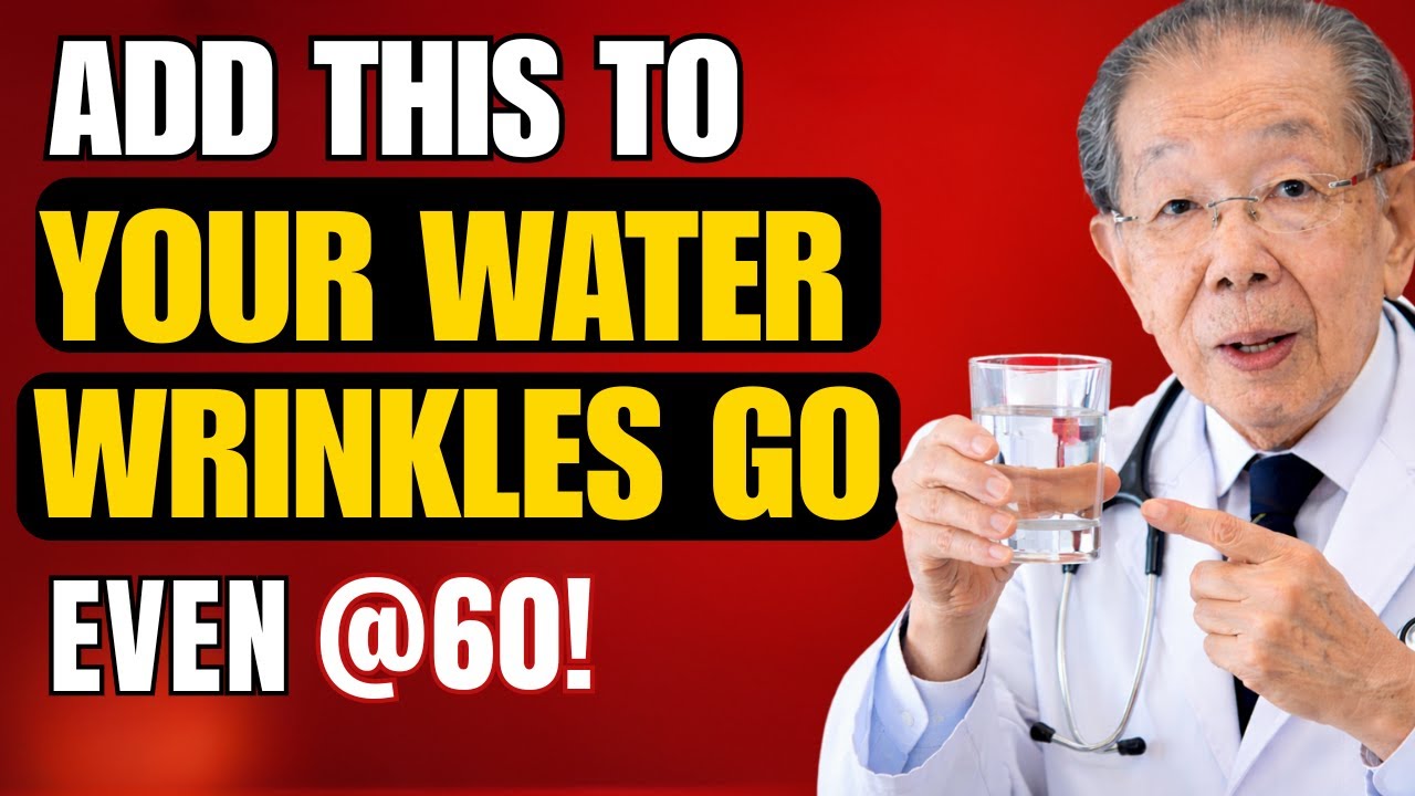 Seniors: Stop Drinking Plain Water! Add This to  Firm Wrinkles & Boost Collagen - No Pill Zone