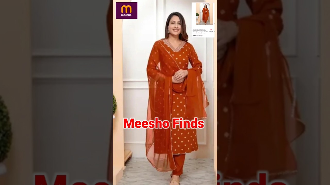 Meesho Party Wear Kurta Set 💃 | Budget Friendly & Stylish 💖 | 