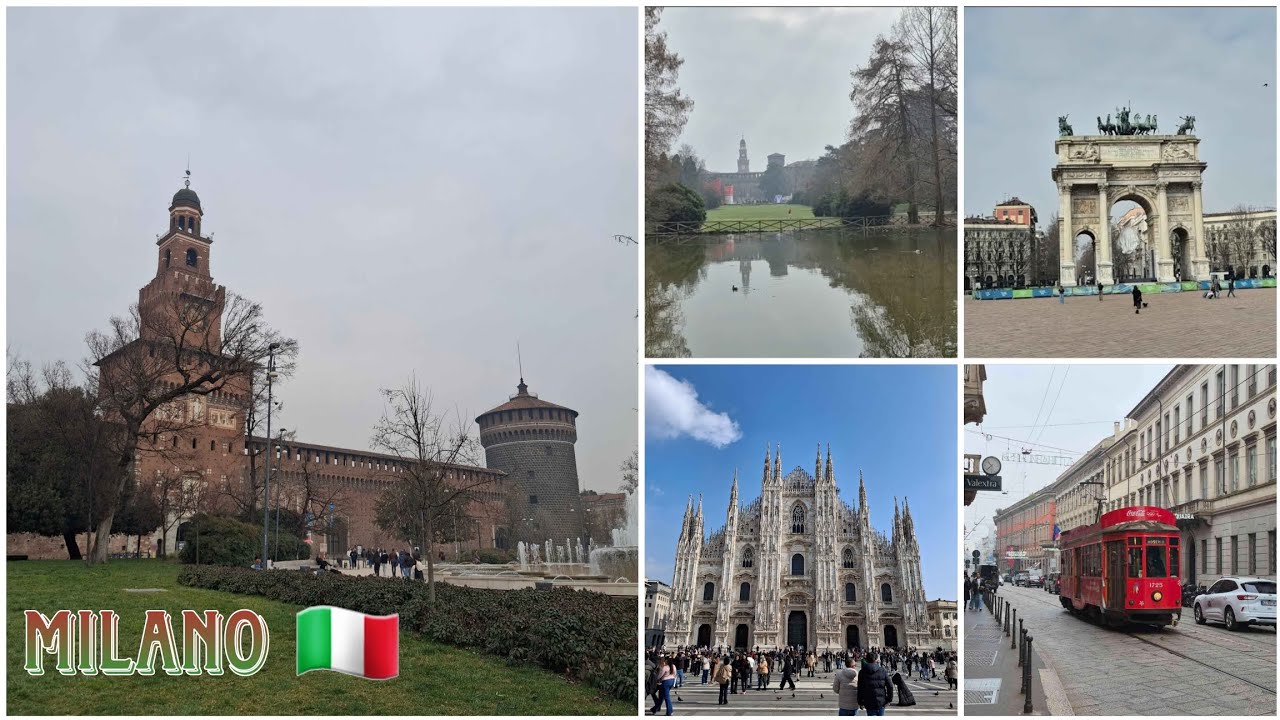 MEDIOLAN 🇮🇹 - Urodziny w stolicy mody, wspaniały park i zabytki, oraz nagrywki taboru