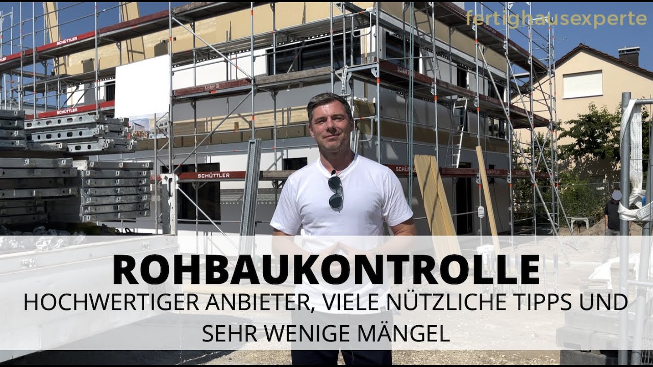 WENIGE MÄNGEL, VIELE TIPPS: Tobi stellt Architektenhaus in Fertigbauweise vor.