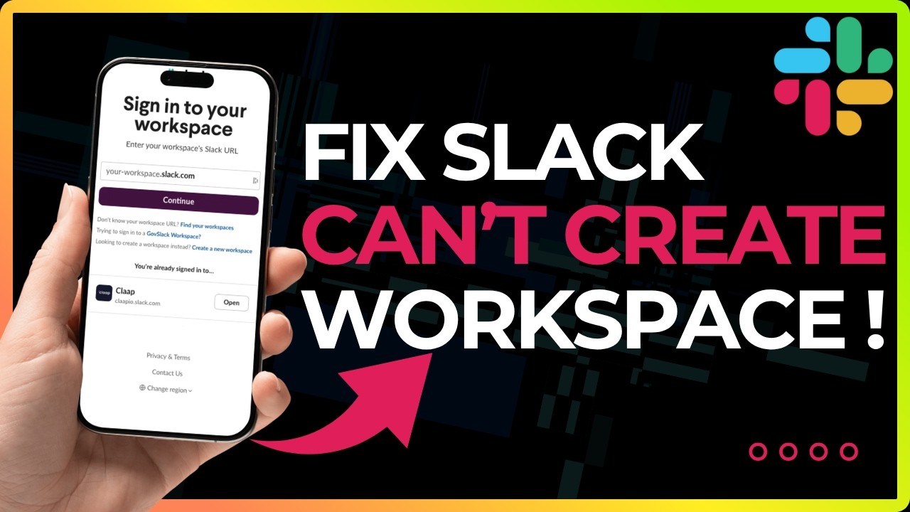 How to Fix Slack Cannot Create Workspace Error (2026)