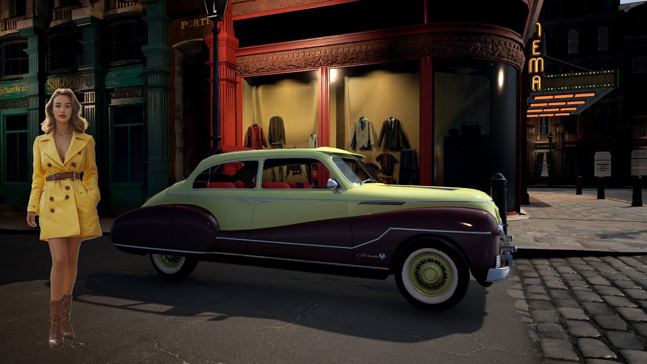 1940s LUXURY AMERICAN CAR-Automation&BeamNG