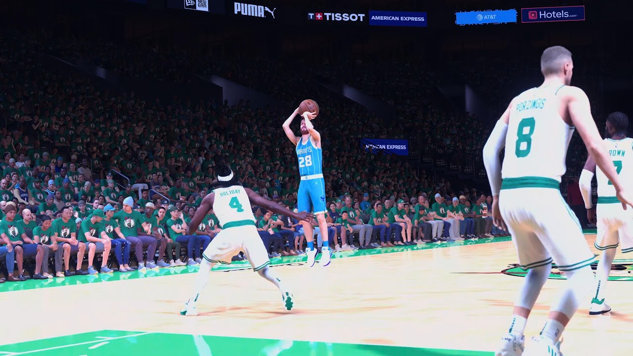 NBA 2K25 - NBA - Career Mode - Hornets vs Celtics - PS5 Pro Enhanced Gameplay - No Commentary