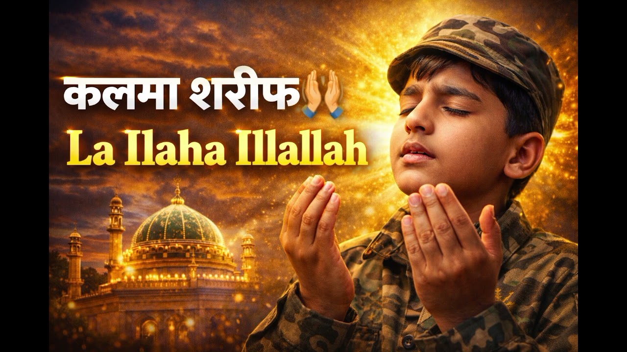 कलमा ही पहचान 🤍 | La Ilaha Illallah | Heart Touching Islamic Song | Emotional Naat 2026