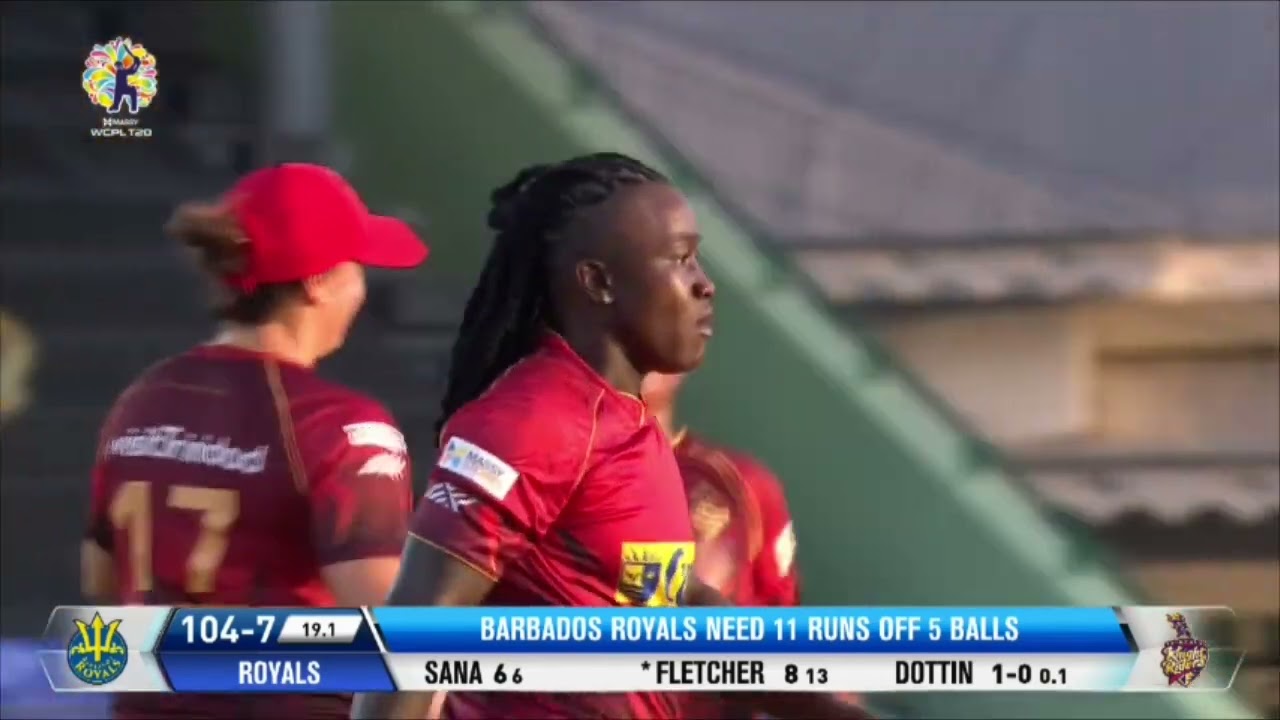 Deandra Dottin CRUCIAL wicket for TKR vs BBR!  | SportsMax TV