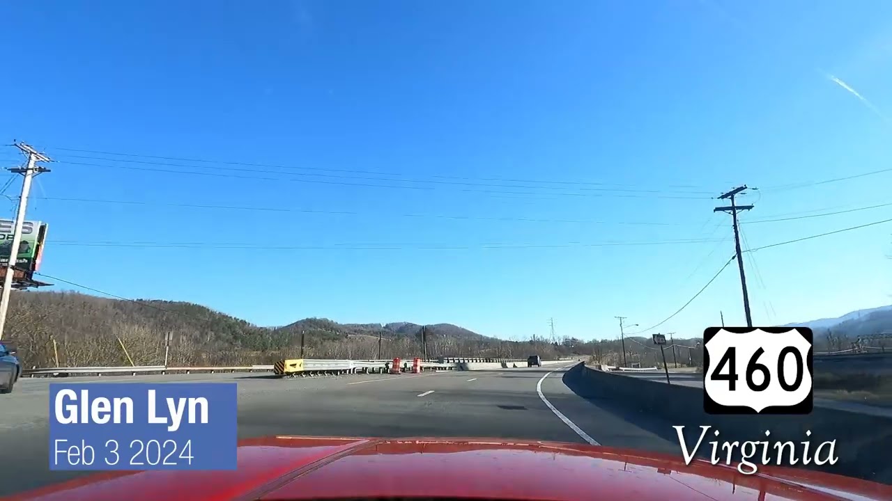 U S  460 Part  3 (I-77 Princeton, W.VA to Blue Ridge, VA)