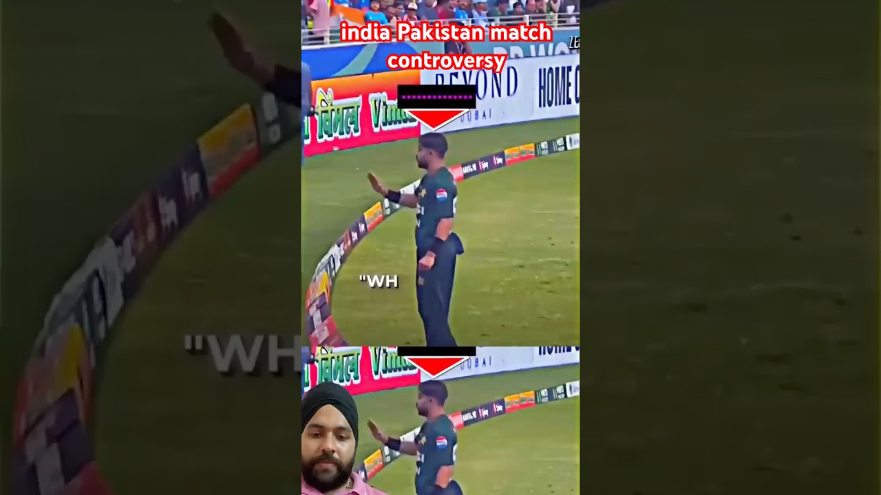 india Pakistan match controversy #cricket #controversyvideo #viralvideo #india #pakistan #arshdeep