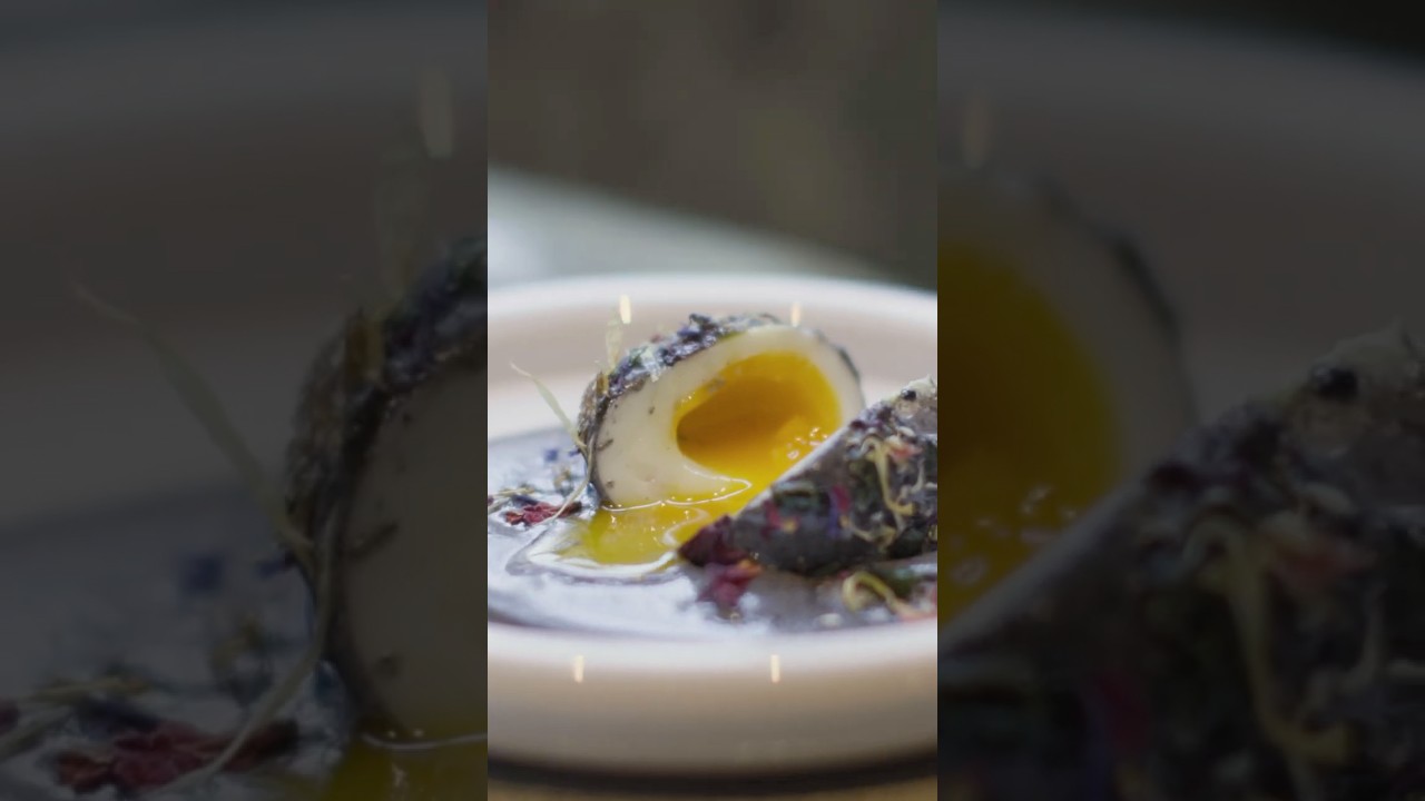 &OElig;uf mollet marin&eacute; au shochu et s&eacute;same #oeuf #eggrecipe #recettesimple #chef #cuisinejaponaise #food