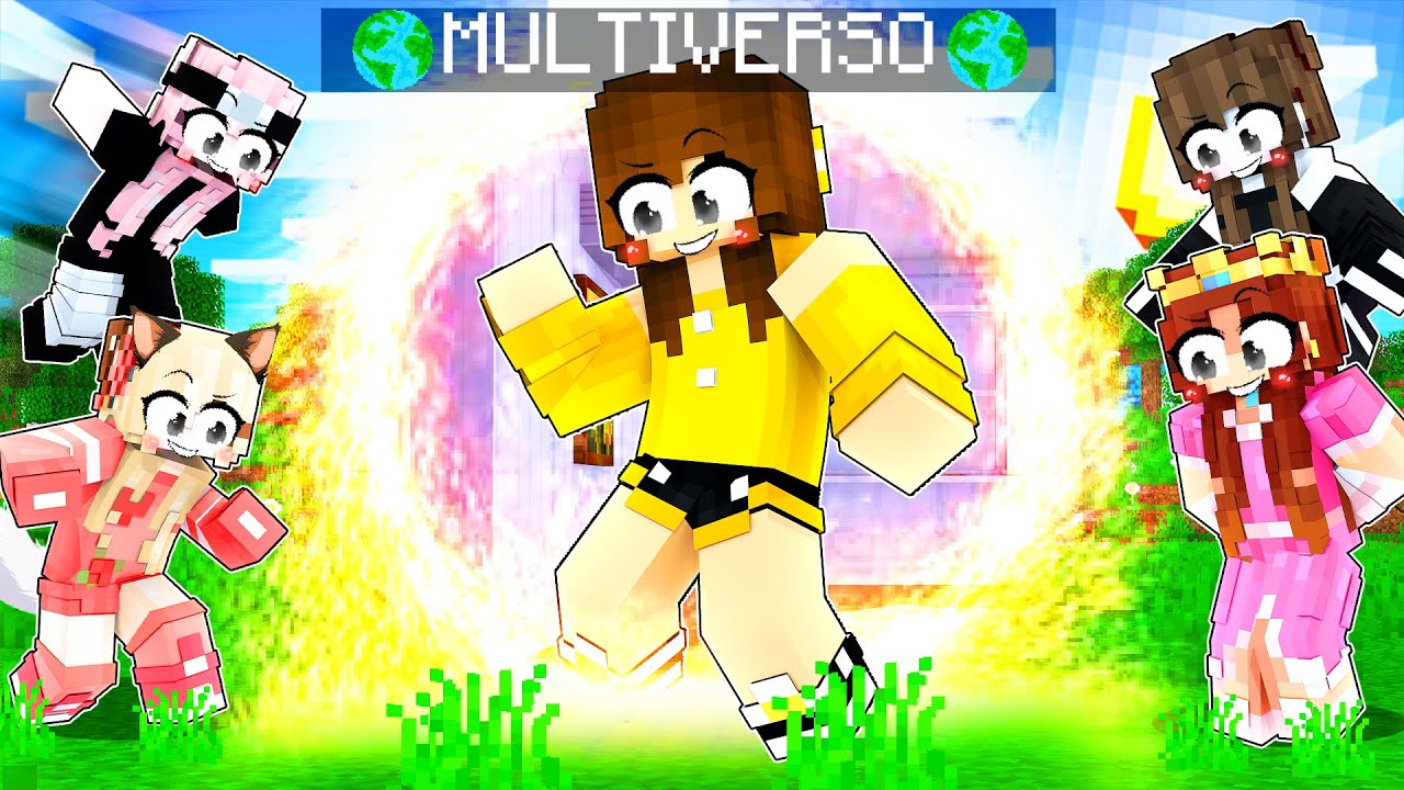 O MULTIVERSO DE NAMORADAS NO MINECRAFT!! ‹ Alex ›