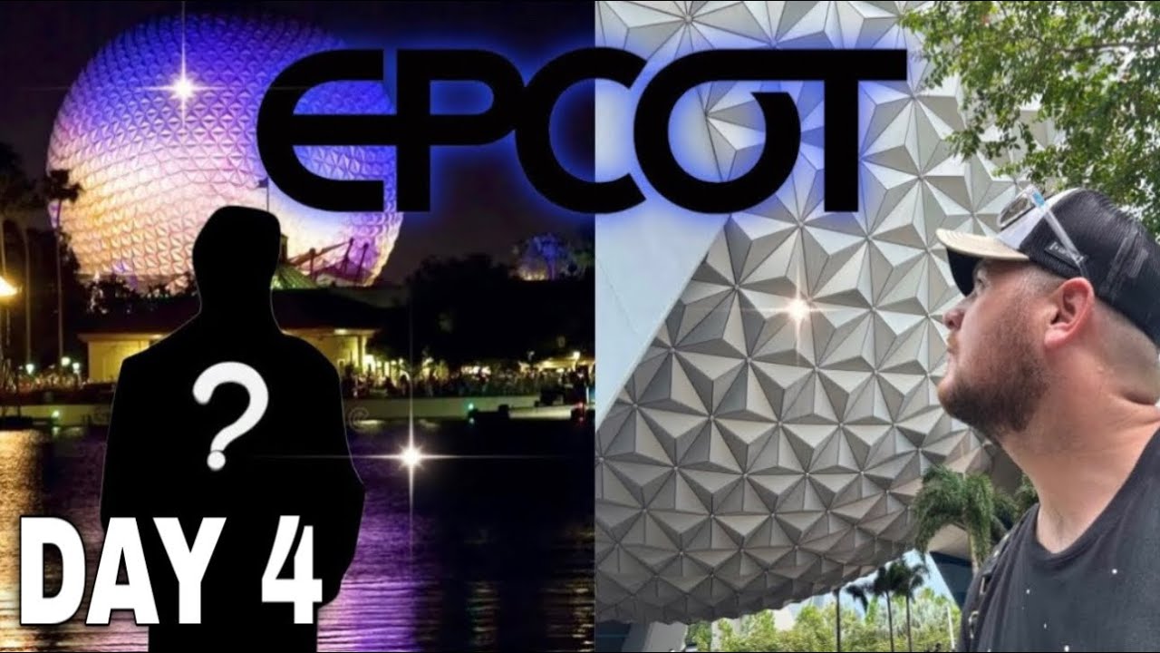 EPIC! Our first time at EPCOT! 🪐 & a SURPRISE CELEBRITY appearance 😮 ( MEGA VLOG ) 