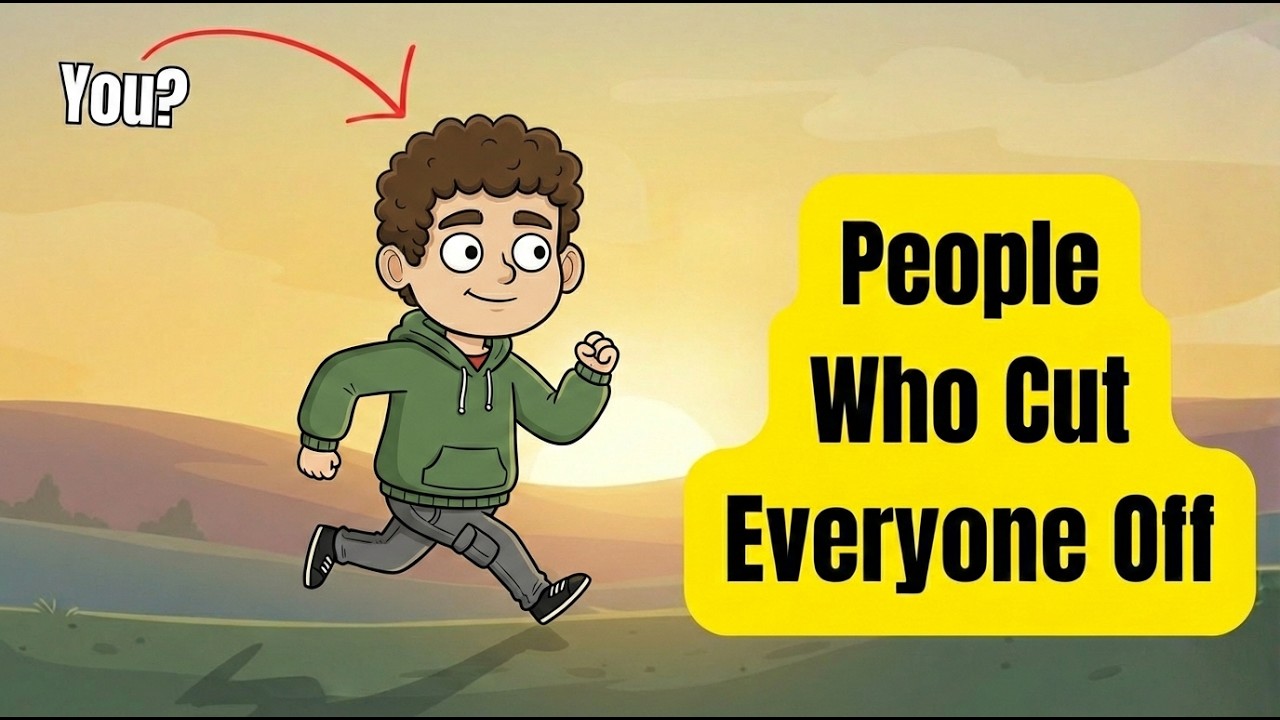 The Psychology of People Who Cut Everyone Off !