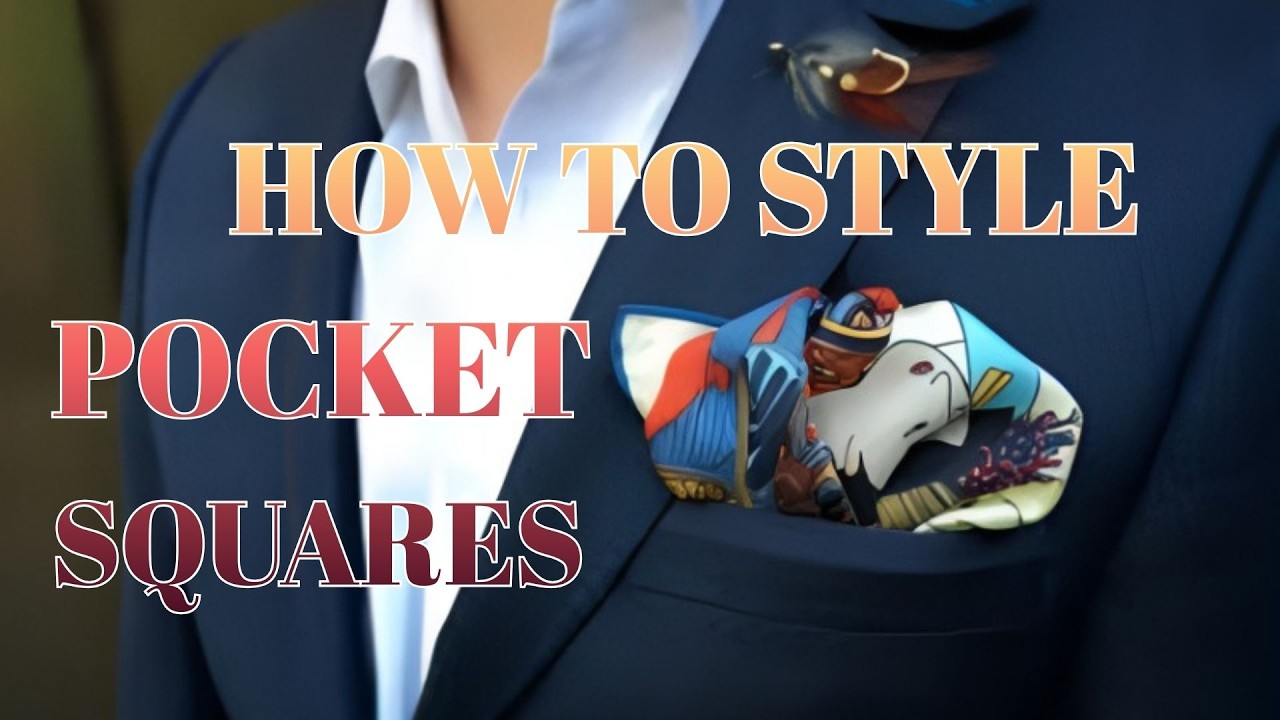 #fashion COACH: HOW TO STYLE POCKET SQUARES FOR EVERY MAN!! #asesordemoda #stylistedemode