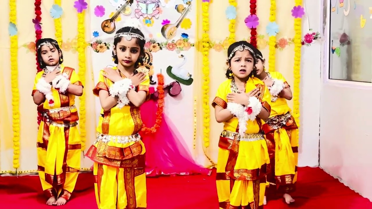 Basant Panchami #dancevideo Dance of L.K.G. Kids
