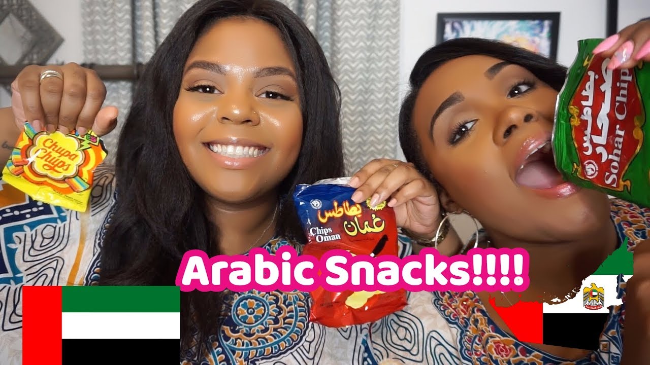 Americans Try Arabic Snacks!!!!!! #TRYTREATS