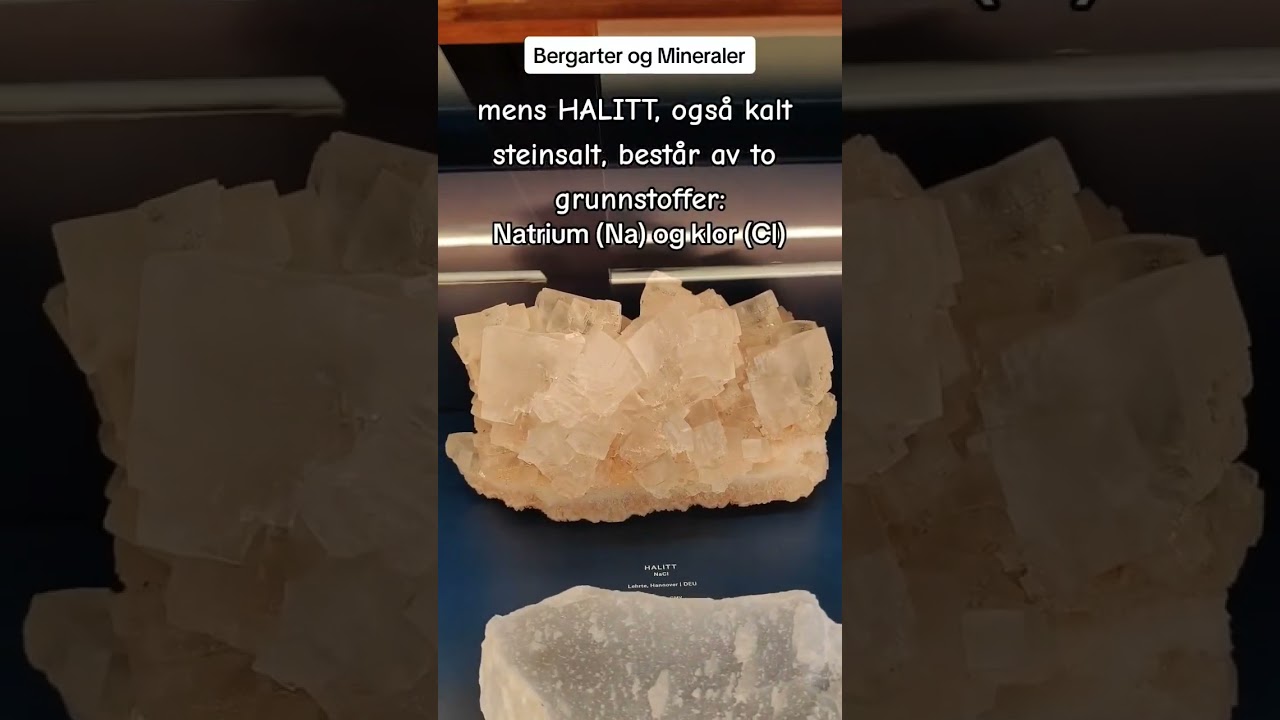 Hva er forskjellen p&aring; bergarter og mineraler - Geologi