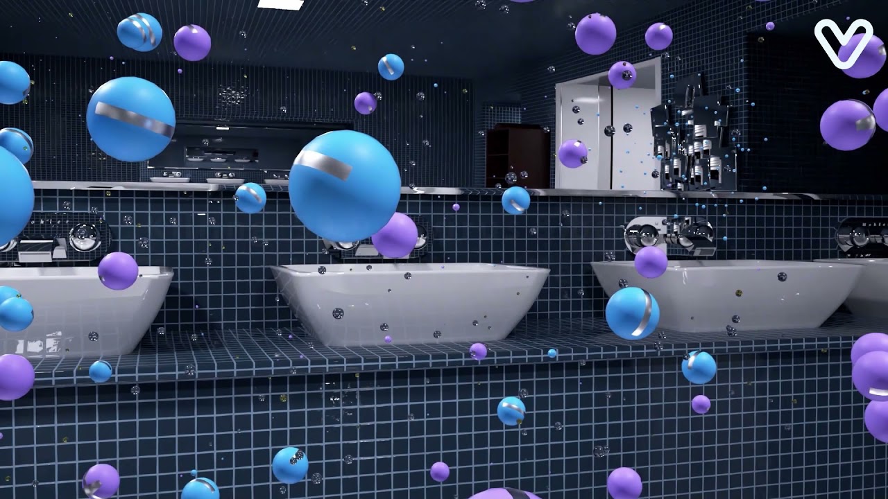 Hygienic Hand Dryer : Velair Pebble Plus - with UVC Air Steriliser