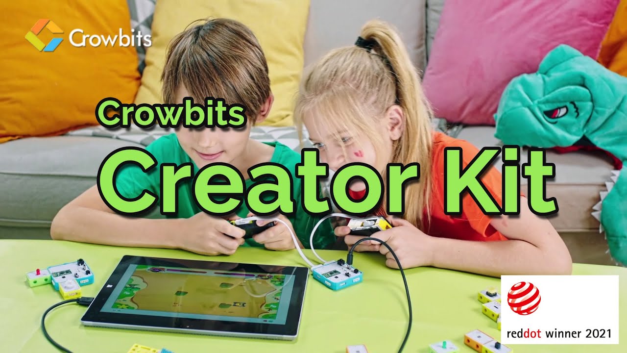 Elecrow Crowbits Creator Kit - Programmable Blocks for STEM Education