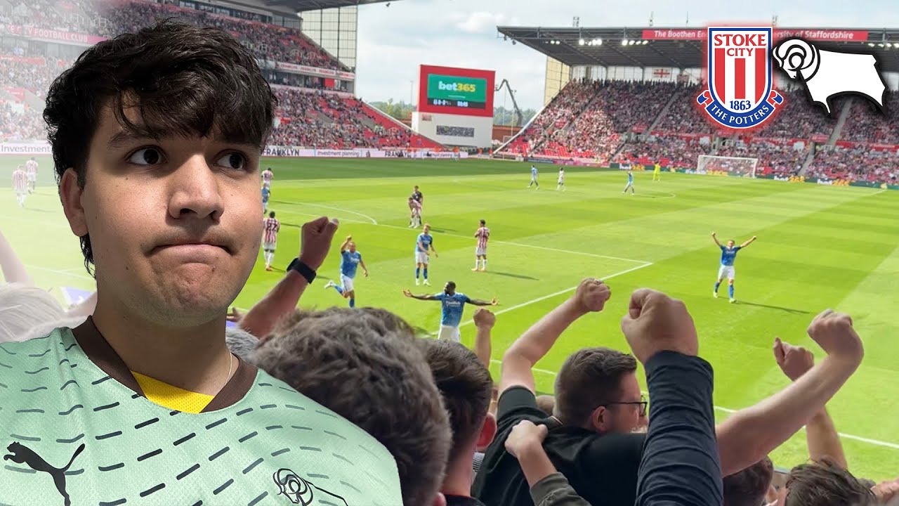 Opening Day DEFEAT! Stoke City 3-1 Derby County *vlog*