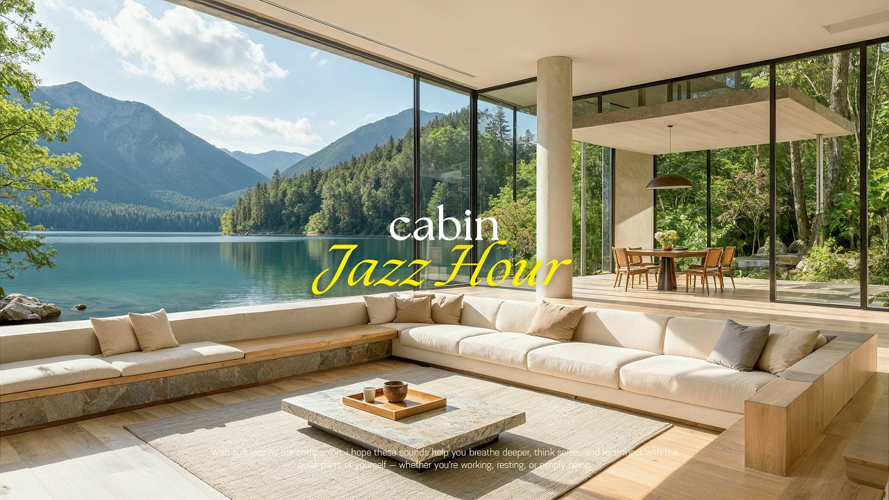 Serene Spring Living Room Jazz Ambience | Tranquil Morning Jazz Music for Relax, Work & Focus
