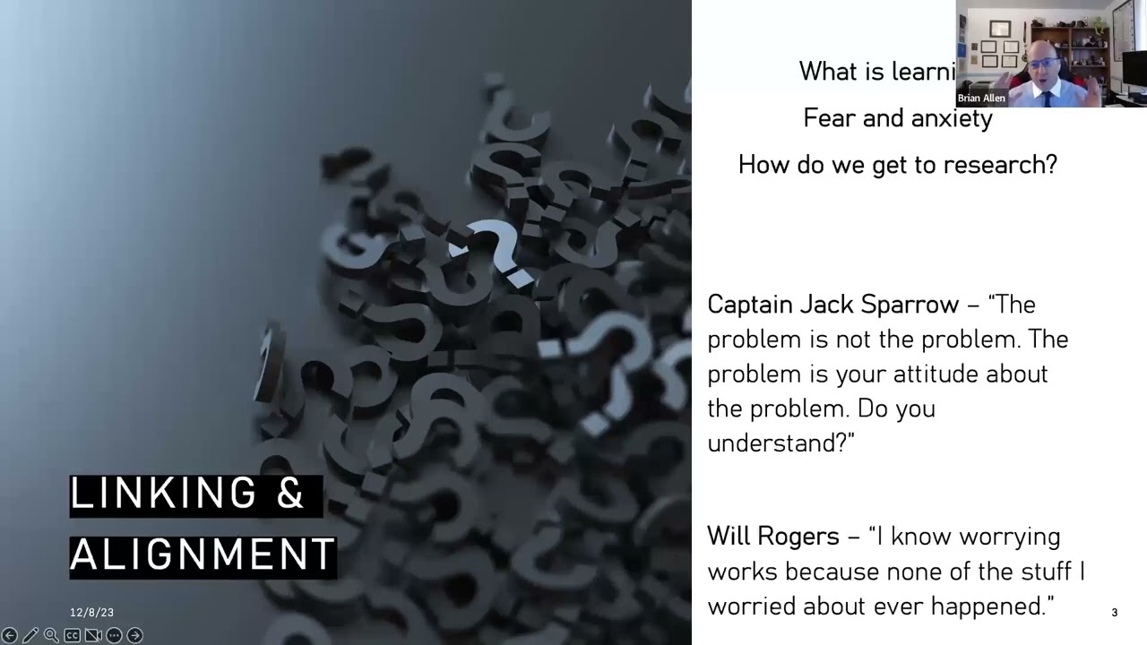 The Doctoral Mindset: Part 1 - Linking and Alignment