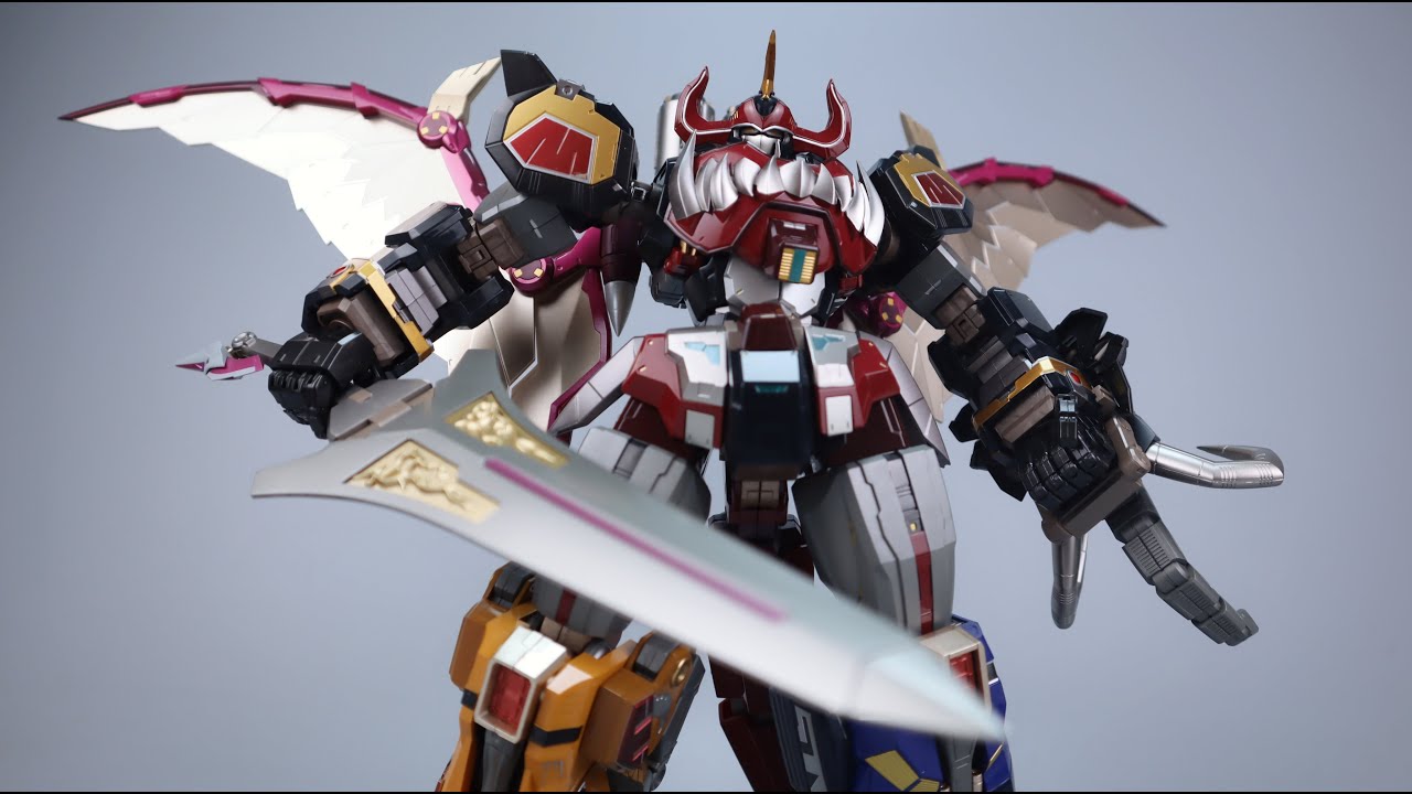 兽王模型 G-01 大兽神 恐龙战队Power Rangers 合金成品