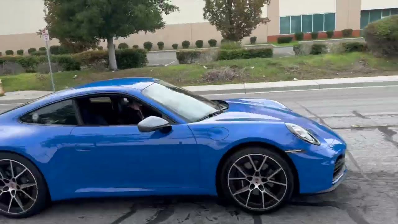 Porsche 992.2 with Shark Werks Sport Exhaust System