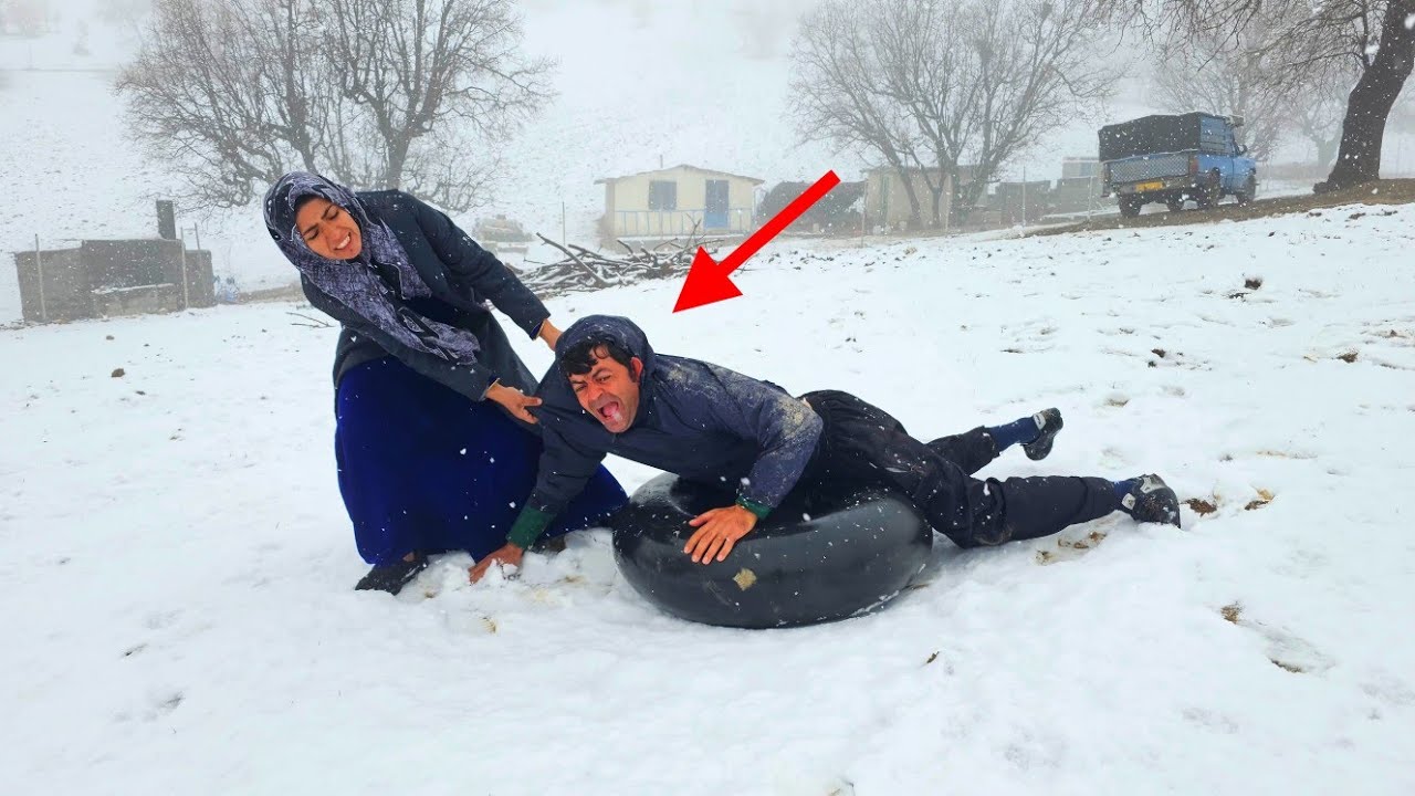 Nomadic Life in Winter: Ishaq & Family🏔🌨🌨