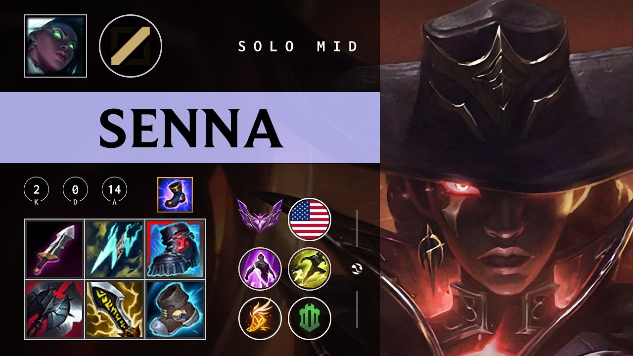 Senna Mid vs Syndra - NA Master Patch 26.05