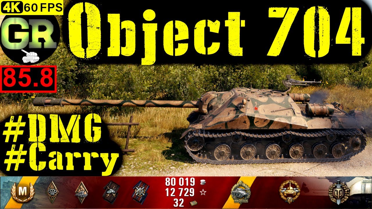 86_World of Tanks Object 704 WoT Replay - 8 Kills 9.5K DMG(Patch 1.5.0)