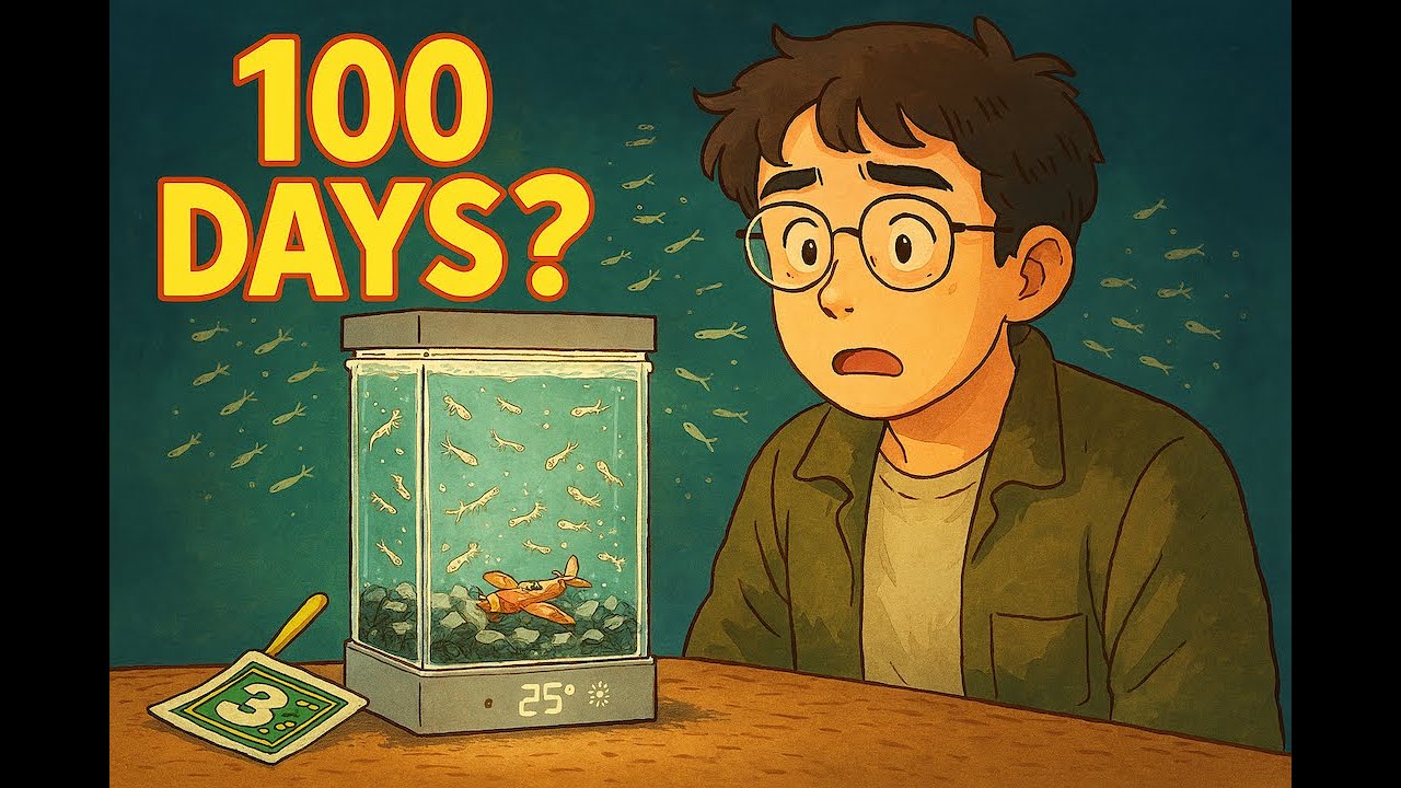 DIY Luxury Sea Monkey Tank 100 Day Update
