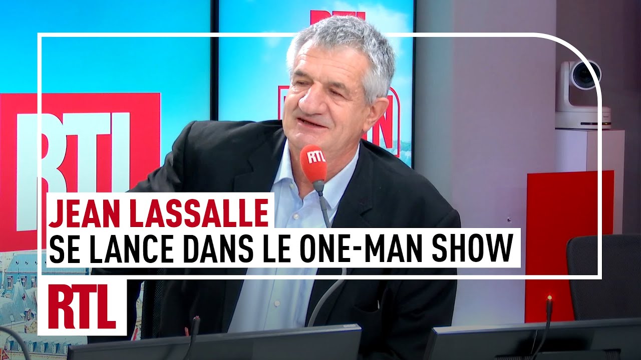 Jean Lassalle se lance dans le one-man show