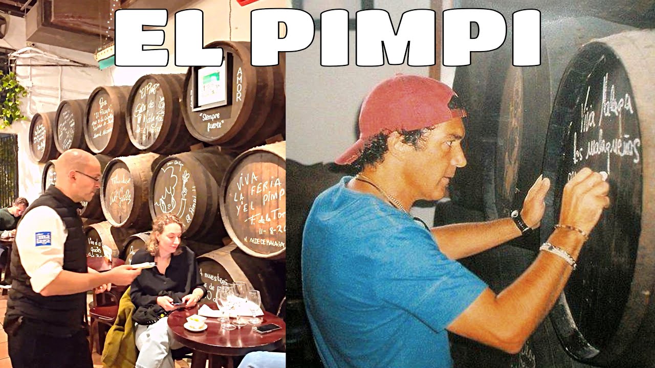 🍽️Famous Restaurant by Antonio Banderas El Pimpi Best Spanish Gastronomy for Tourists | Malaga Spain