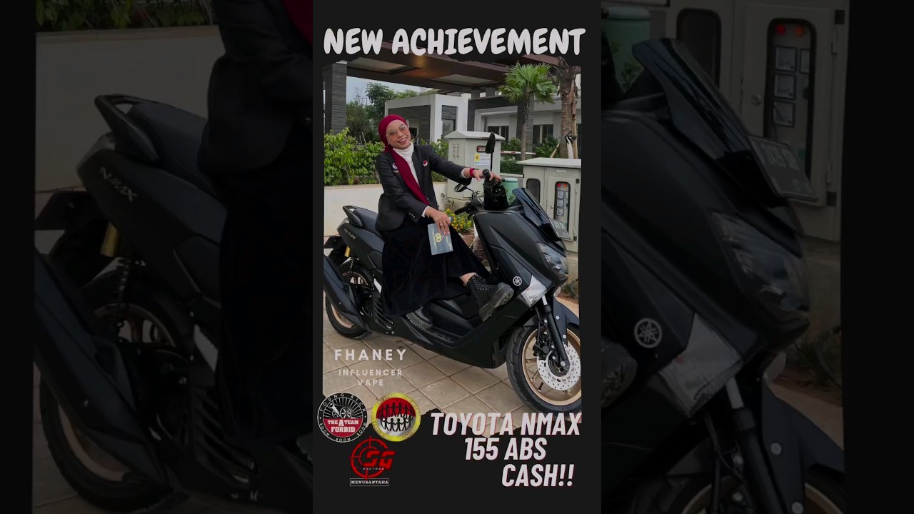 INFLUENCER VAPE BELI MOTOR CASH DARI BONUS MELIA