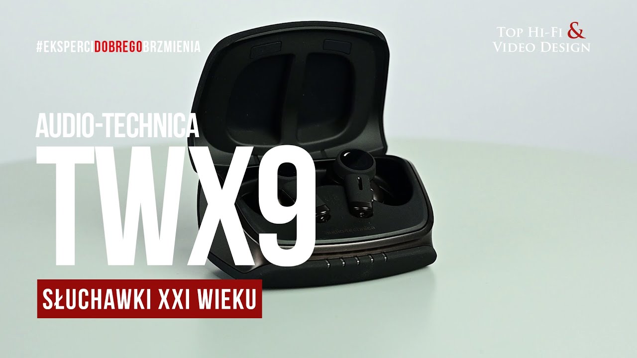 Audio-Technica ATH-TWX9 &ndash; słuchawki XXI wieku | prezentacja Top Hi-Fi