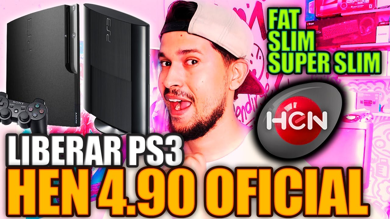 🔑LIBERAR PS3 4.90 | Fat/Slim/SuperSlim | HEN OFICIAL 3.2.0 | FÁCIL🔥
