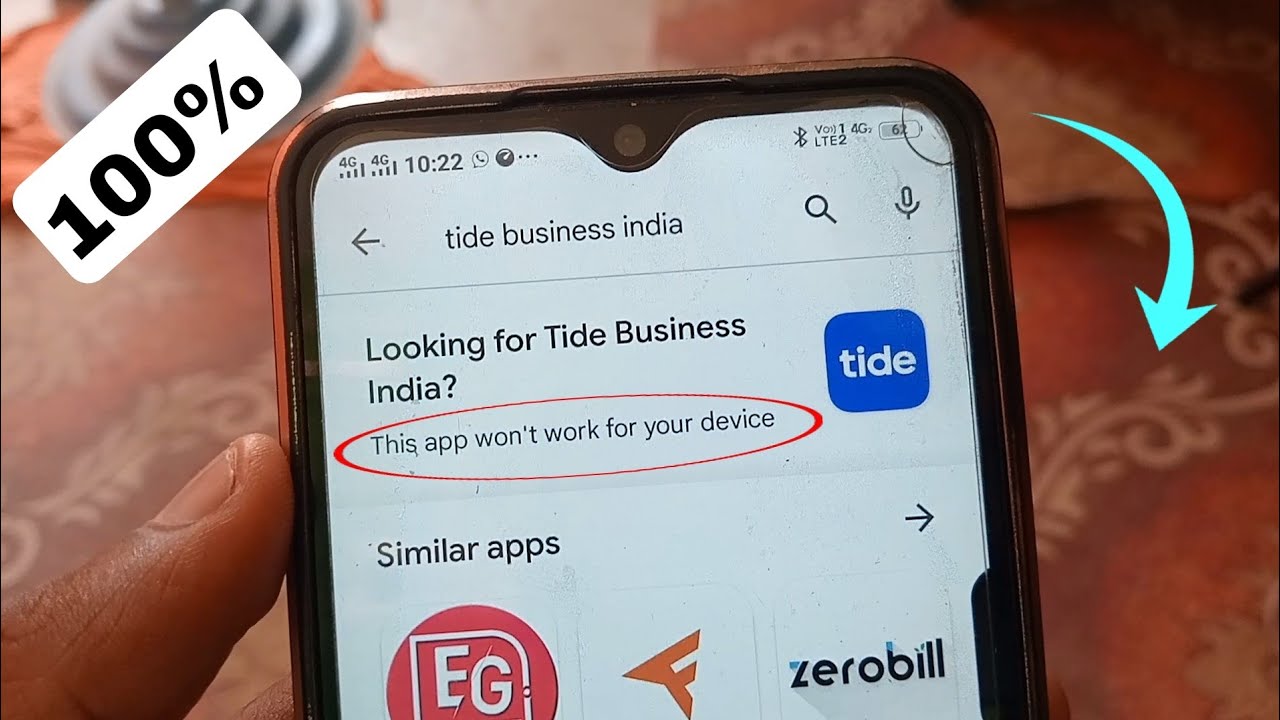 This app won't work for your device play store