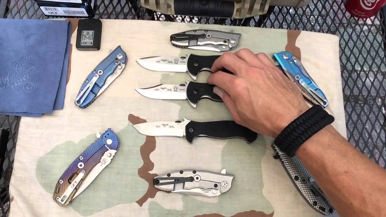 Emerson Rangemaster Sheepdog bowie : Sheepdog spear point : Mini CQC-15 : 24hr observation
