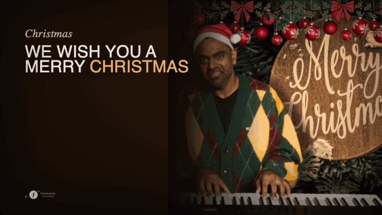 We Wish You a Merry Christmas - Piano Tutorial (Easy & Advanced)