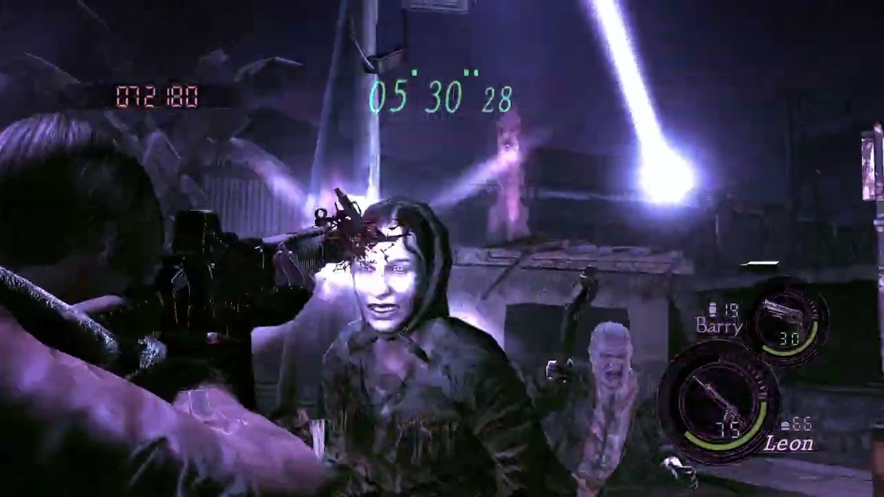 Night of Madness Reunion Mercenaries ~ Lahey Pack 1 ~ Barry & Leon ~ Resident Evil 5
