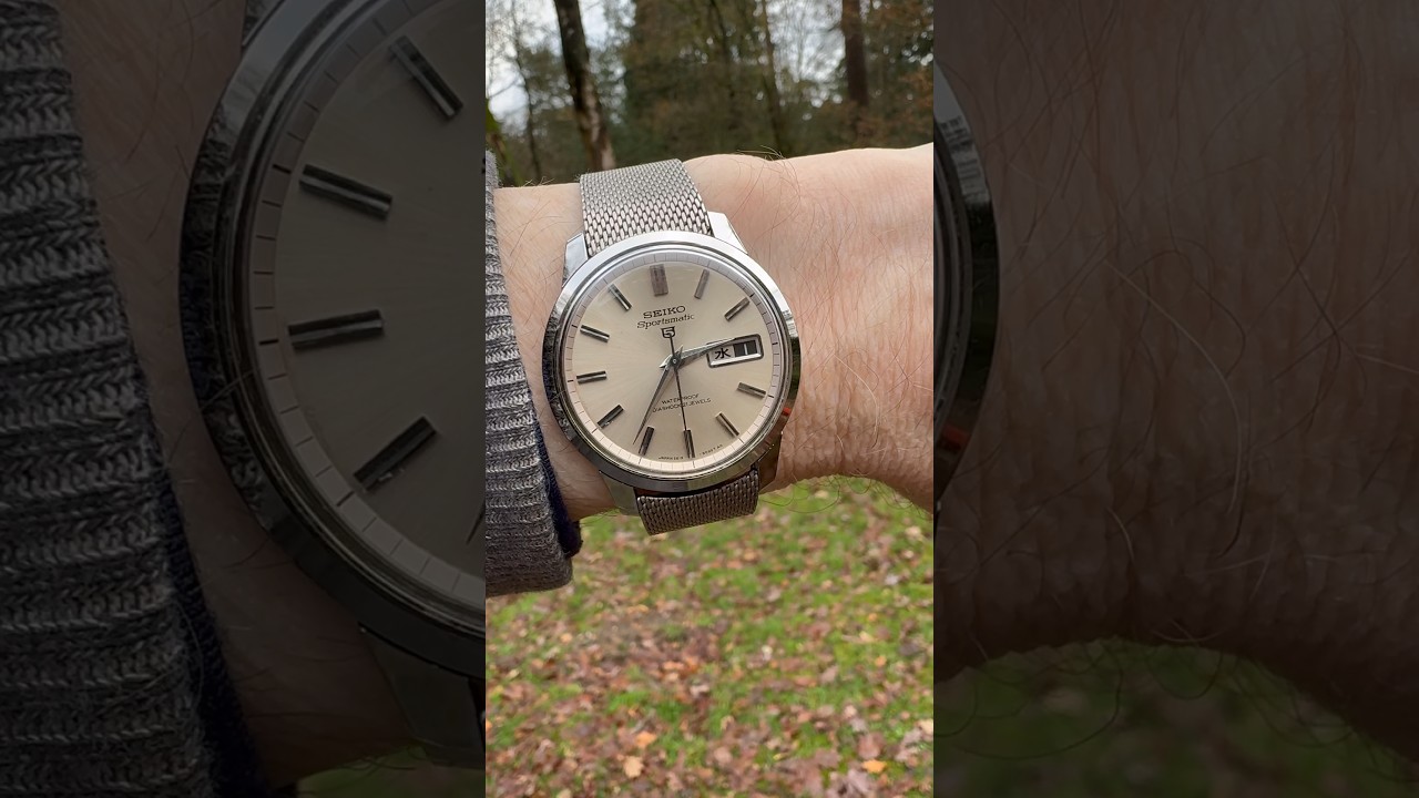Ultra rare Sportsmatic 6619-8140. And that OEM fitted bracelet! #vintageseikonl