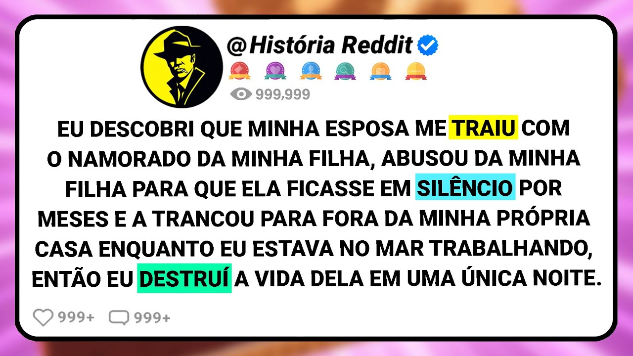 Eu Descobri Que Minha Esposa Me Traiu Com O Namorado Da Minha Filha, Abusou Da Minha Filha Para....
