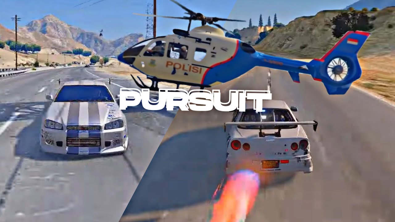 PURSUIT SKYLINE GTR R34 KEIZERZ | GTA V ROLEPLAY #HOPEFULLY #ROLEPLAY #KEIZERZ #TAKARP #JELOOL #RP