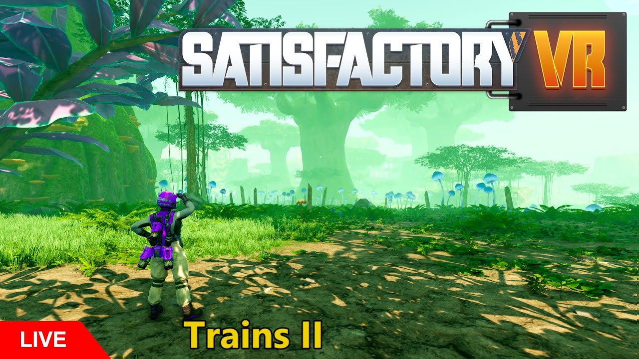 Satisfactory VR: Trains II - Titan Forest Station