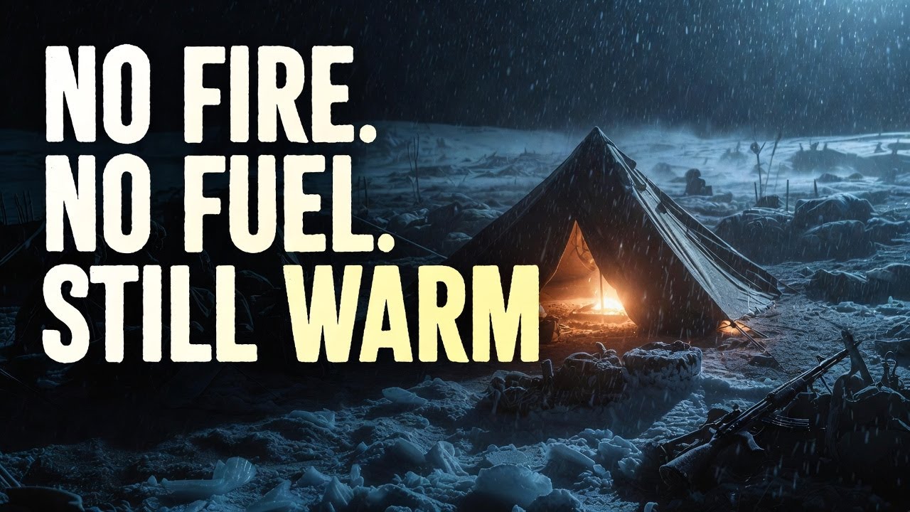 How Soldiers Heated Tents Without Fire, Fuel, or Stoves And Survived Brutal Winters