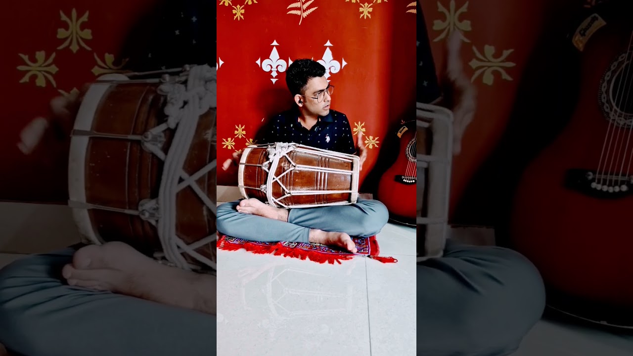 Mere Dholana Sun #tablaus6 #viralreels #dholakcoversong #trandingshorts #dholak #meredholna
