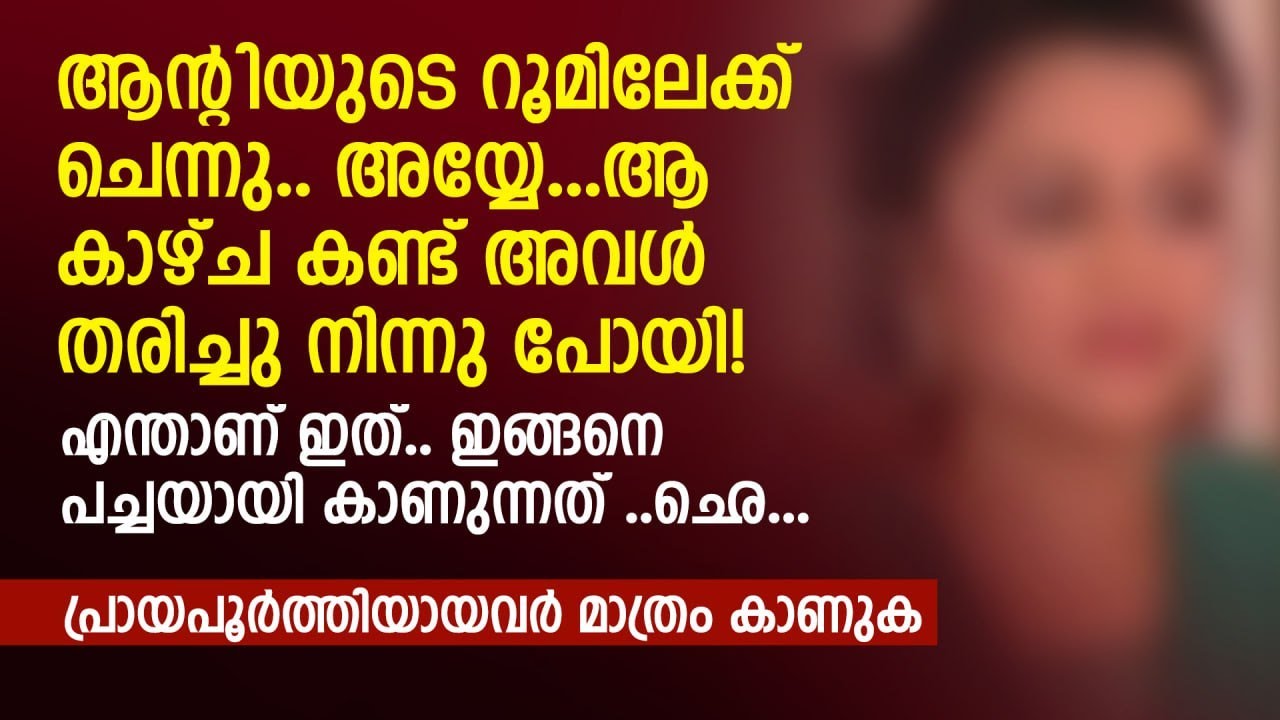 ആന്റിയുടെ റൂമിലേക്ക് ചെന്നു.. അയ്യേ.. ആ കാഴ്ച കണ്ട് അവൾ തരിച്ചു നിന്നു പോയി | PRANAYAMAZHA STORY