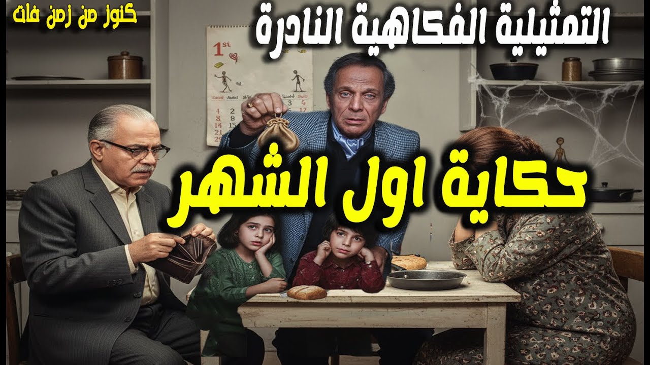 حصريا التمثيلية الفكاهية حكاية اول الشهر | عبدالرحيم الزرقانى  - حسين الشربينى  -هدى زكى